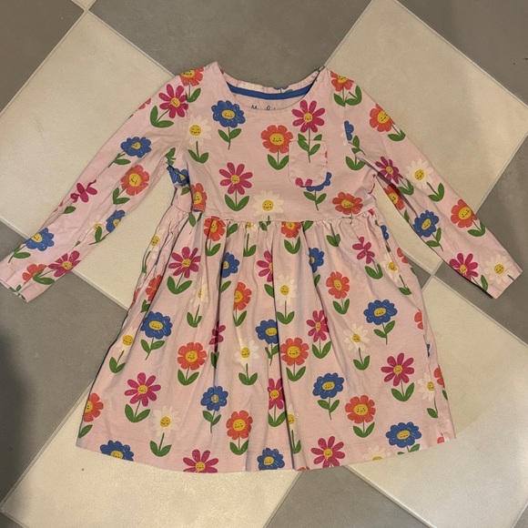 Mini Boden Other - Mini Boden Pink Floral Kids Dress